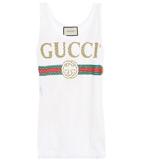 gucci tank top white|Gucci tank tops sale.